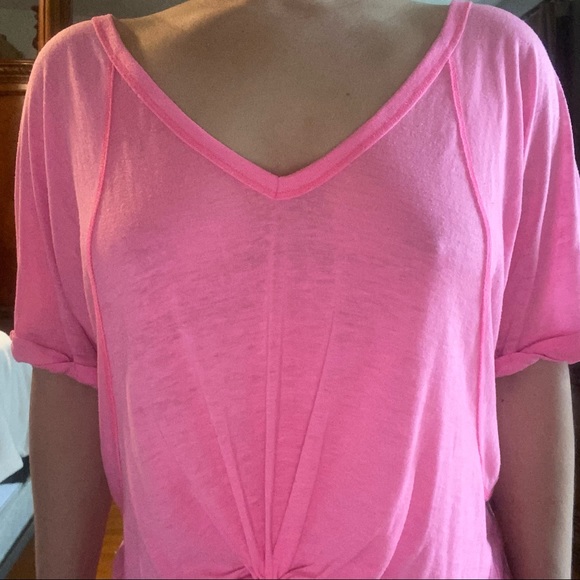 WE THE FREE Pink Short Sleeve Tee Size XS NWOT - Picture 5 of 10